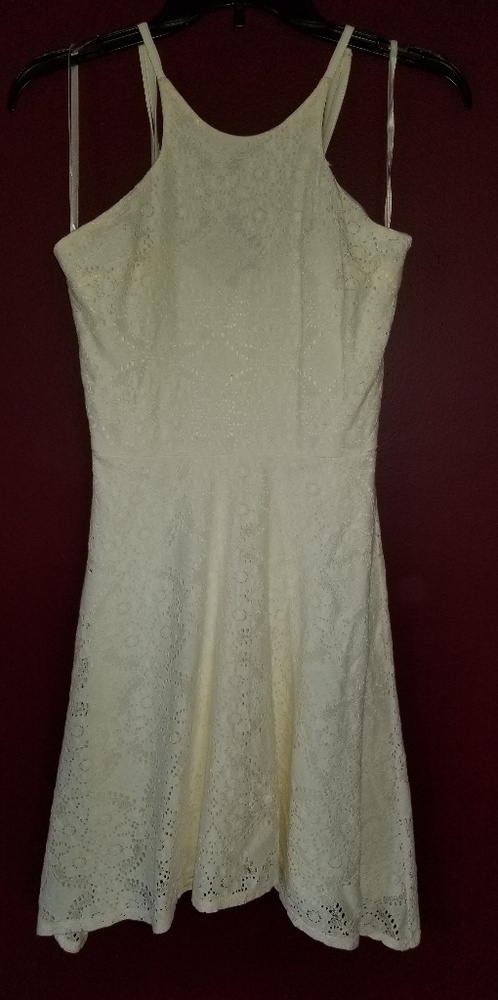Off-White Lace Dress